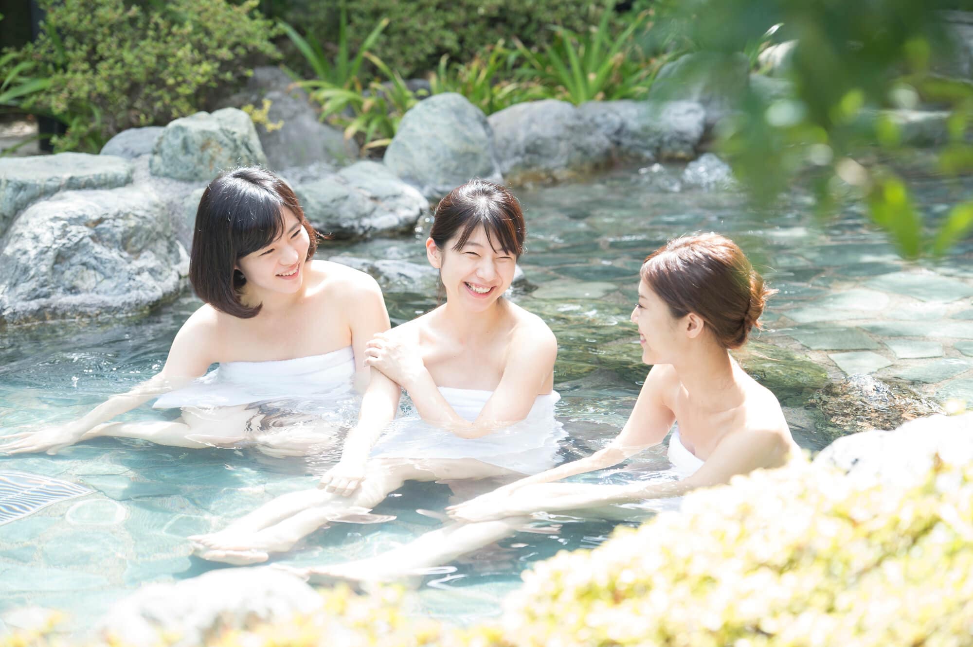 ラジウム温泉を日帰りで楽しむ施設