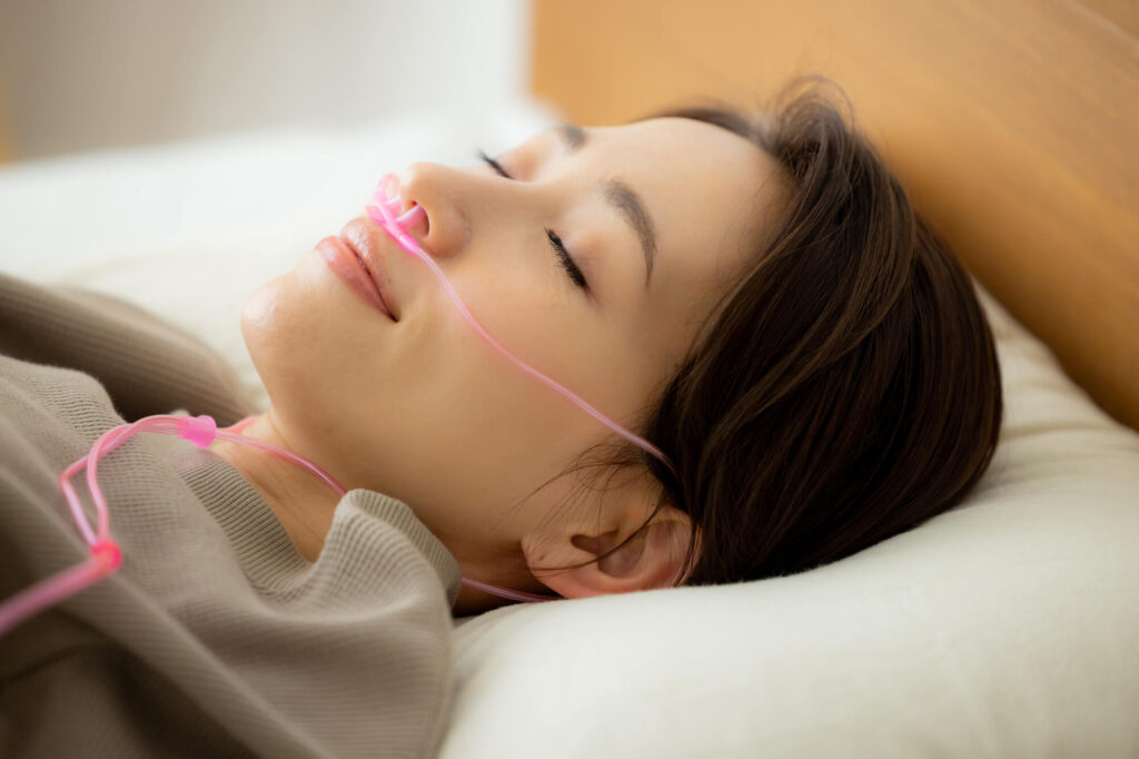 病院での水素吸入の仕組み